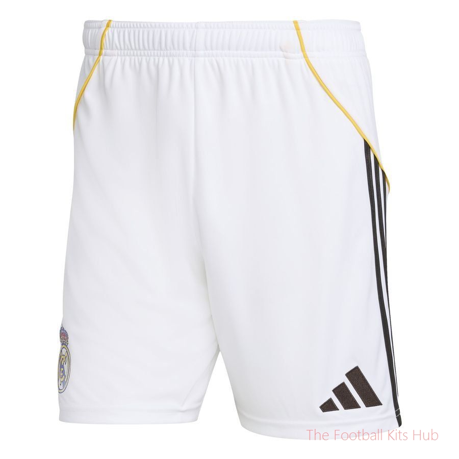Real Madrid Home Shorts 2025/26-unisoccer store